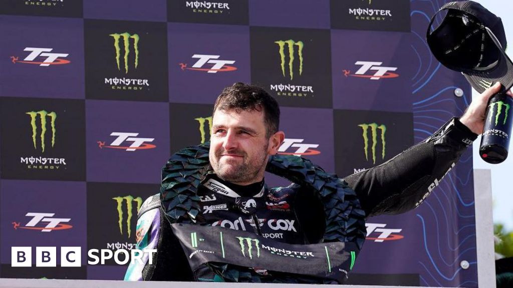 Isle of Man TT: 'An honour to share record with Joey' - Michael Dunlop