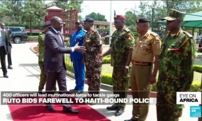 Kenya : Ruto bids farewell to Haiti bound-police