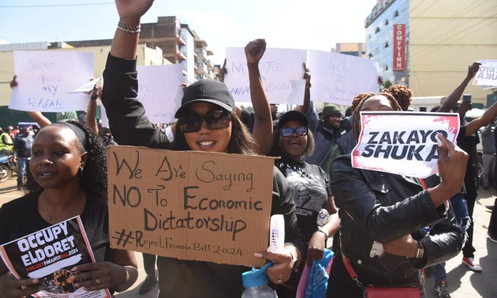 Kenya’s anti-tax demos spread across cities and towns