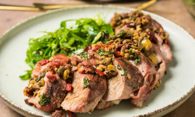 Keto Pork Tenderloin with Tapenade