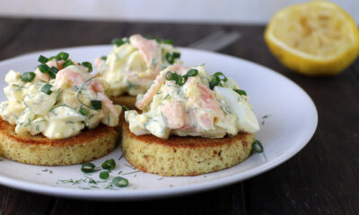 Keto Smoked Salmon & Egg Salad