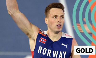 Norway's Warholm wins men's 400m hurdles gold