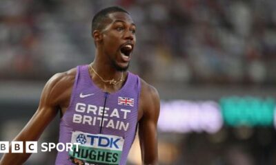 Paris 2024: Zharnel Hughes given injury exemption for UK Athletics Championship