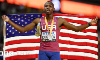 Paris Olympics: US sprinter Erriyon Knighton avoids ban after failed drug test