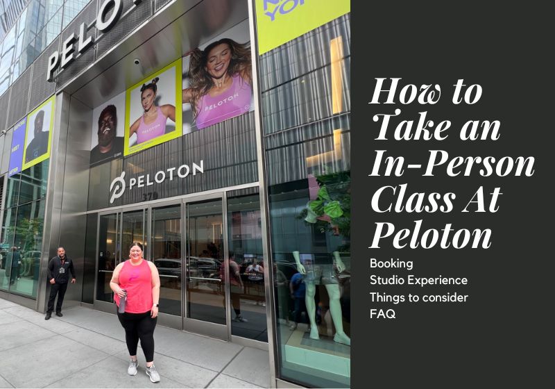 Peloton In Person Class - How to book, studio experience