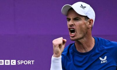 Queen's 2024 results: Andy Murray beats Alexei Popyrin, Dan Evans injured, Billy Harris wins