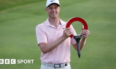 Rocket Mortgage Classic: Cameron Davis denies Aaron Rai first PGA Tour title in Detroit