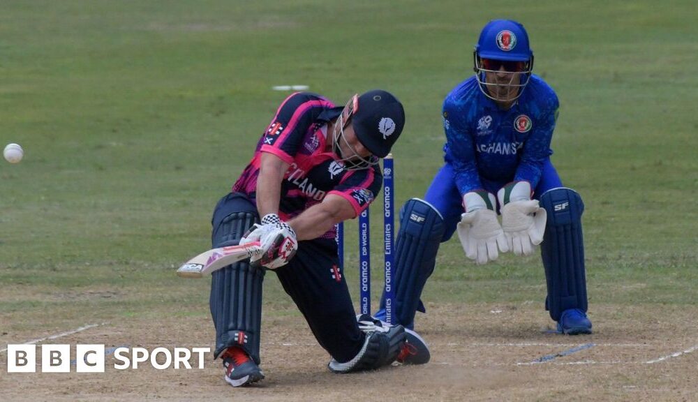 Scotland beaten by Afghanistan in final T20 World Cup warm-up