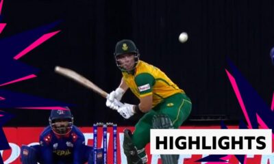 South Africa earn dramatic win over Nepal