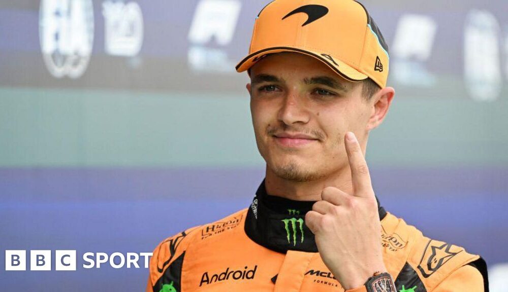 Spanish Grand Prix 2024: Lando Norris pips Max Verstappen to pole