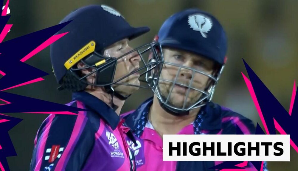 T20 World Cup heartbreak for Scotland