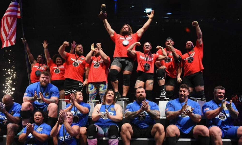 Team USA Topples Team UK for 2023 World’s Strongest Nation Title