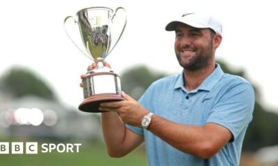 Travelers Championship: Scottie Scheffler wins play-off for sixth victory of 2024