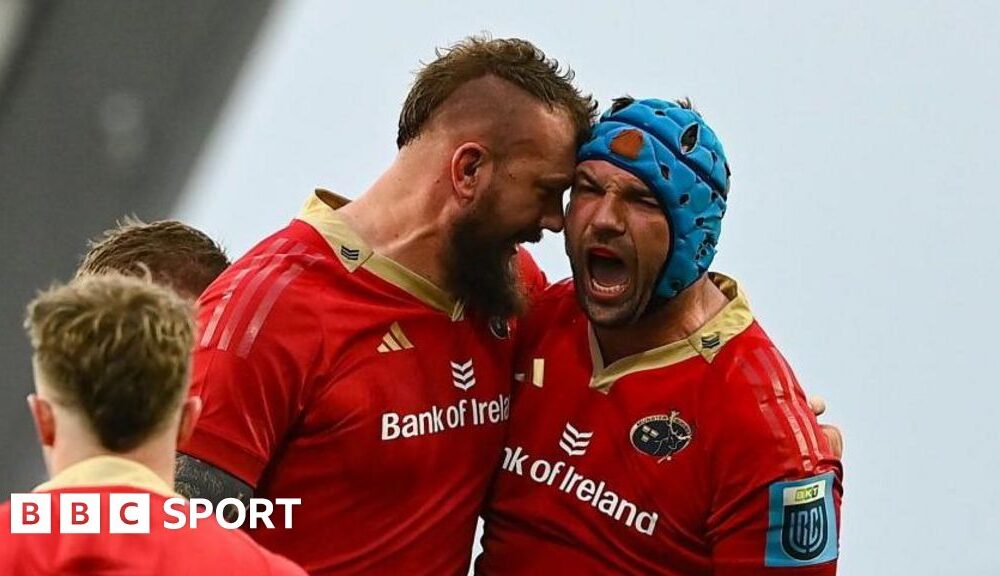 URC quarter-finals: Munster 23-7 Ospreys: Hosts into semi-finals