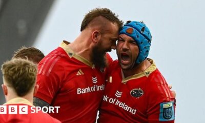 URC quarter-finals: Munster 23-7 Ospreys: Hosts into semi-finals