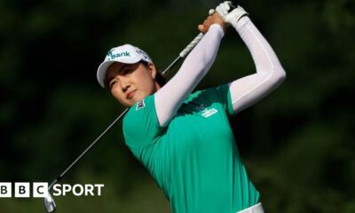 US Women's Open: Minjee Lee joins three-way lead into final round