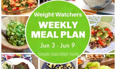 Weight Watchers Weekly Dinners Meal Plan (Jun 3 - Jun 9)