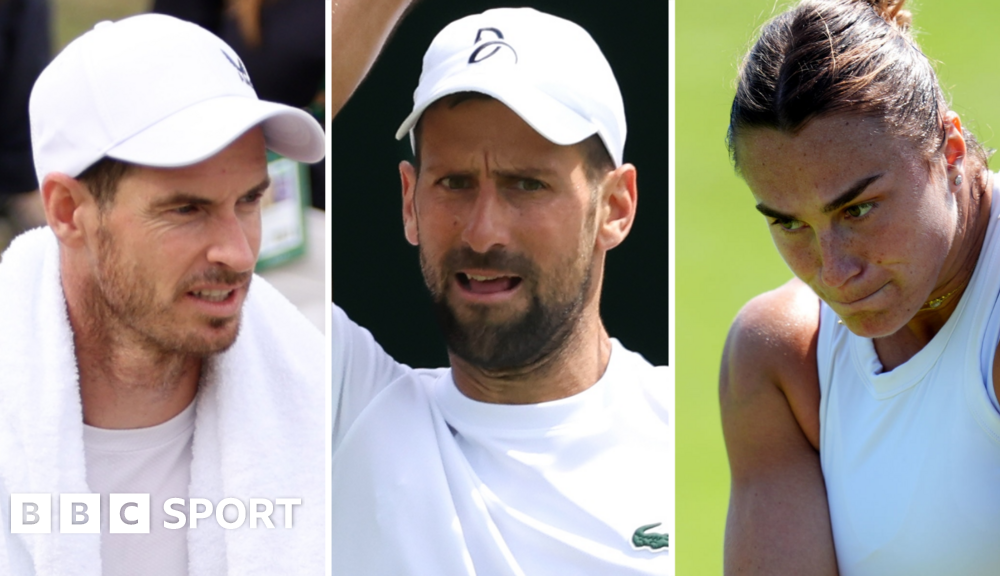 Wimbledon 2024: Andy Murray and Novak Djokovic practise, Aryna Sabalenka not 100% fit