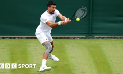 Wimbledon: Novak Djokovic 'pain free' after knee operation