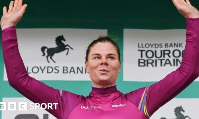 Women's Tour of Britain: World champion Lotte Kopecky claims victory