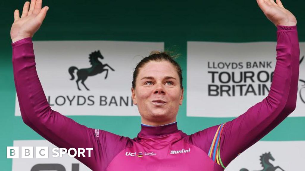 Women's Tour of Britain: World champion Lotte Kopecky claims victory