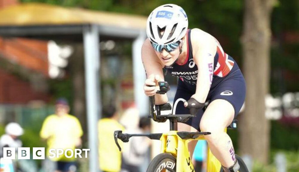 World Triathlon Para Series: GB claim seven medals in Swansea