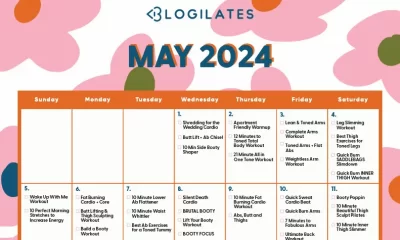 Your Blogilates May 2024 Workout Calendar!!