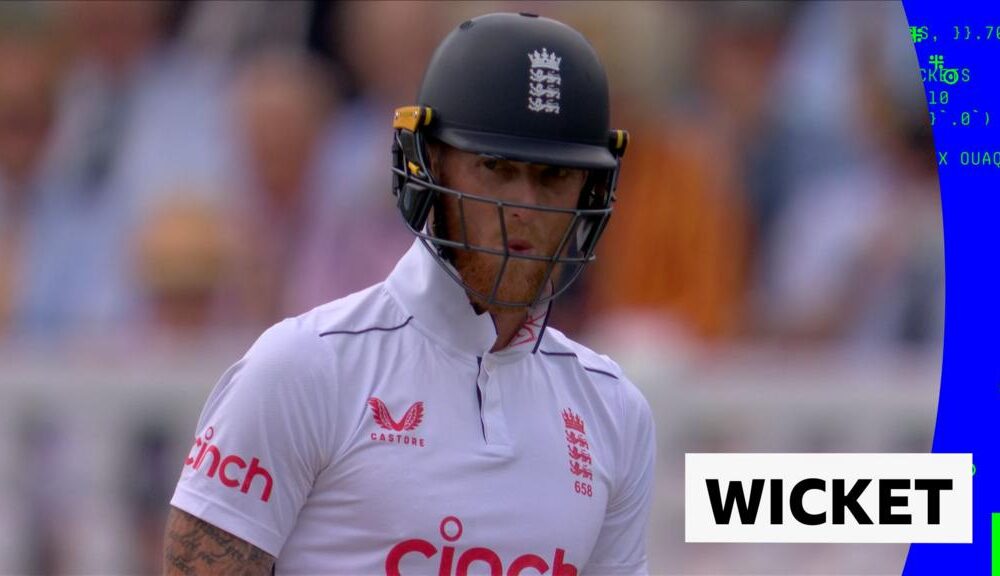 'It's a beauty!' - Motie bowls Stokes for four