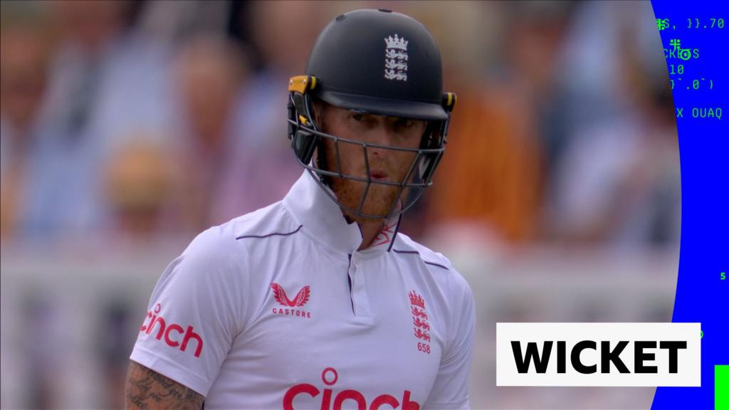 'It's a beauty!' - Motie bowls Stokes for four