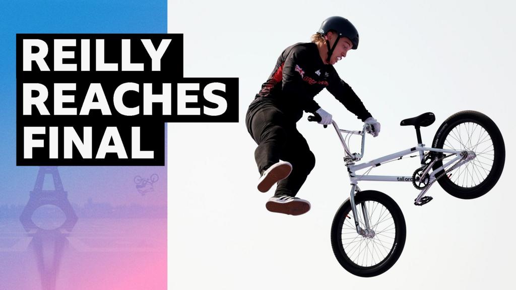 'Phenomenal!' - GB's Reilly reaches BMX final with spectacular display