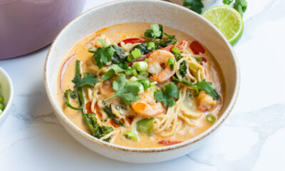 10-Minute Prawn Curry Noodles - JSHealth