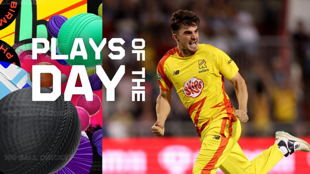 Big sixes and great catches - The Hundred plays of the day