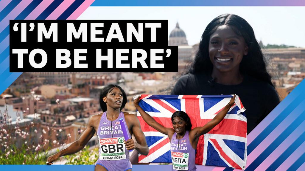 Daryll Neita: Team GB sprinter on hopes for Paris 2024 Olympics