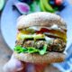 Edamame Grain Vegan Burgers - Sharon Palmer, The Plant Powered Dietitian