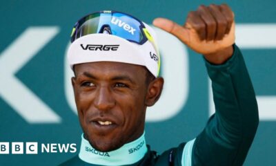 Eritrea's Tour de France green jersey winner