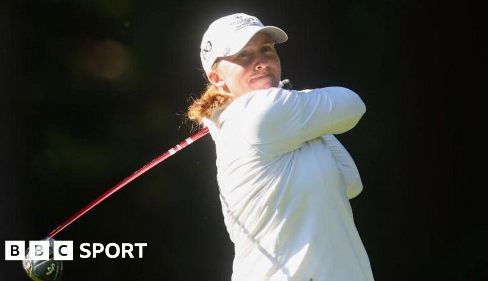 Evian Championship: Gemma Dryburgh shares lead after day one