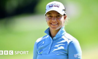 Evian Championship: Stephanie Kyriacou takes one-shot lead into final round