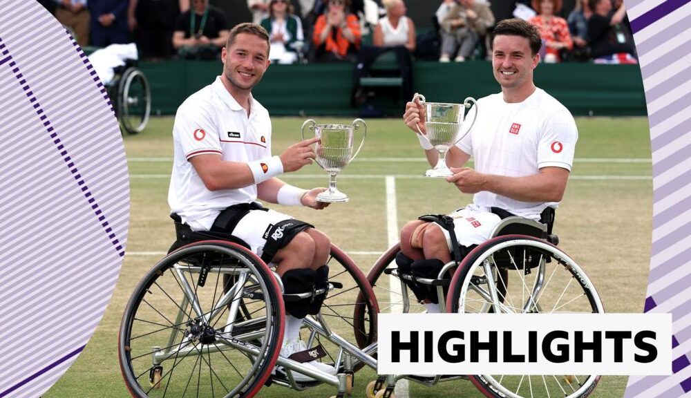 Hewett & Reid retain wheelchair doubles title