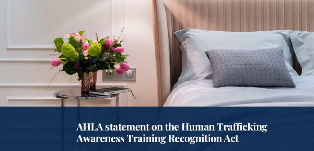 Human Trafficking Awareness Training Recognition Act