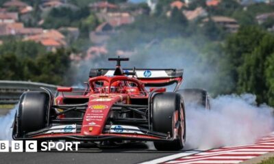 Hungarian Grand prix 2024: Carlos Sainz of Ferrari tops first practice ahead of Max Verstappen