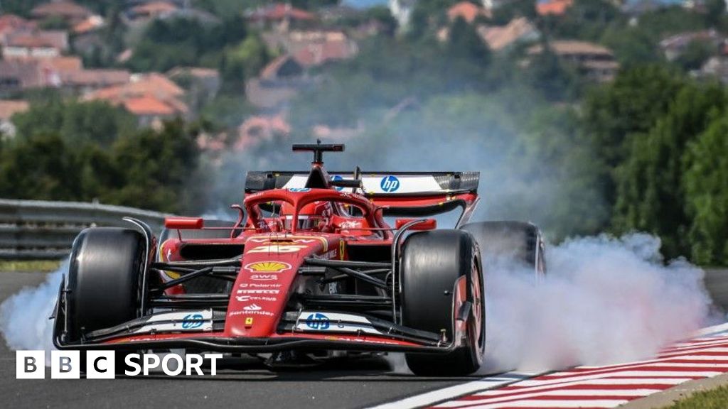 Hungarian Grand prix 2024: Carlos Sainz of Ferrari tops first practice ahead of Max Verstappen