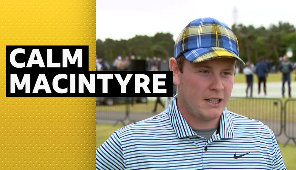 I've never been calmer playing in Scotland - MacIntyre