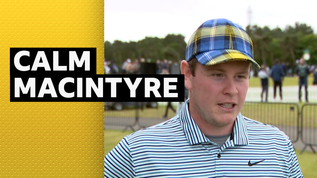 I've never been calmer playing in Scotland - MacIntyre