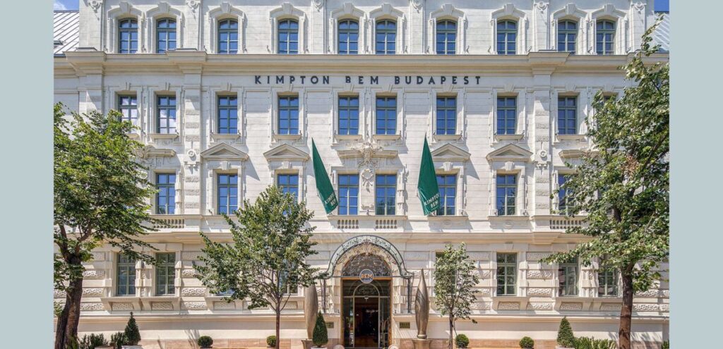 Kimpton Hotels & Restaurants opens first boutique luxury hotel in Budapest