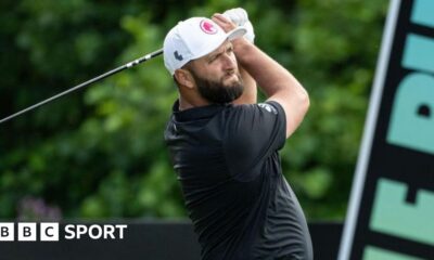 LIV Golf: John Rahm claims final-hole victory at UK event