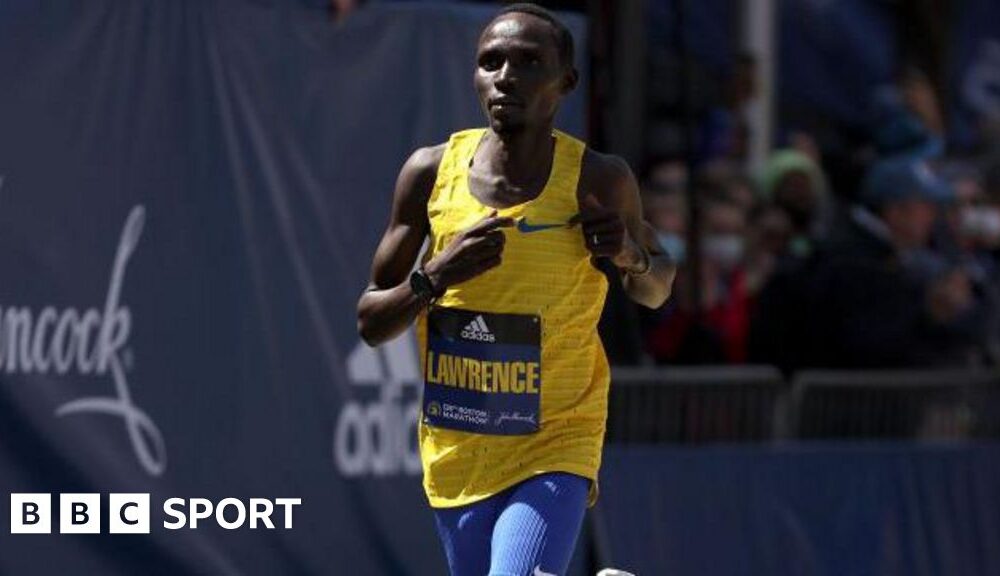 Lawrence Cherono: Kenyan marathon runner given seven-year ban for doping