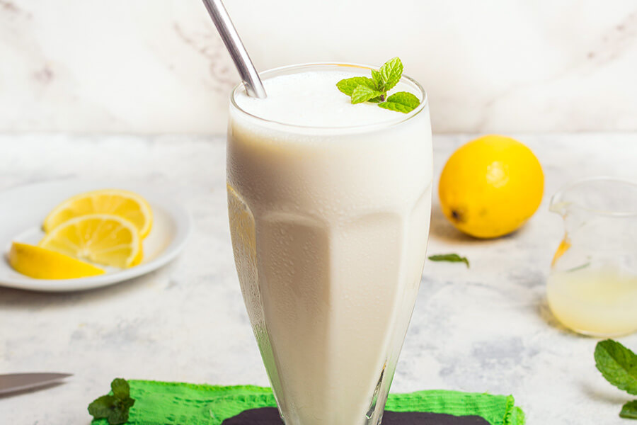 Lemon Cheesecake Protein Smoothie - Ruled Me