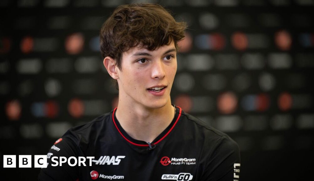 Oliver Bearman: F1 team Haas sign British teenager for 2025 and beyond