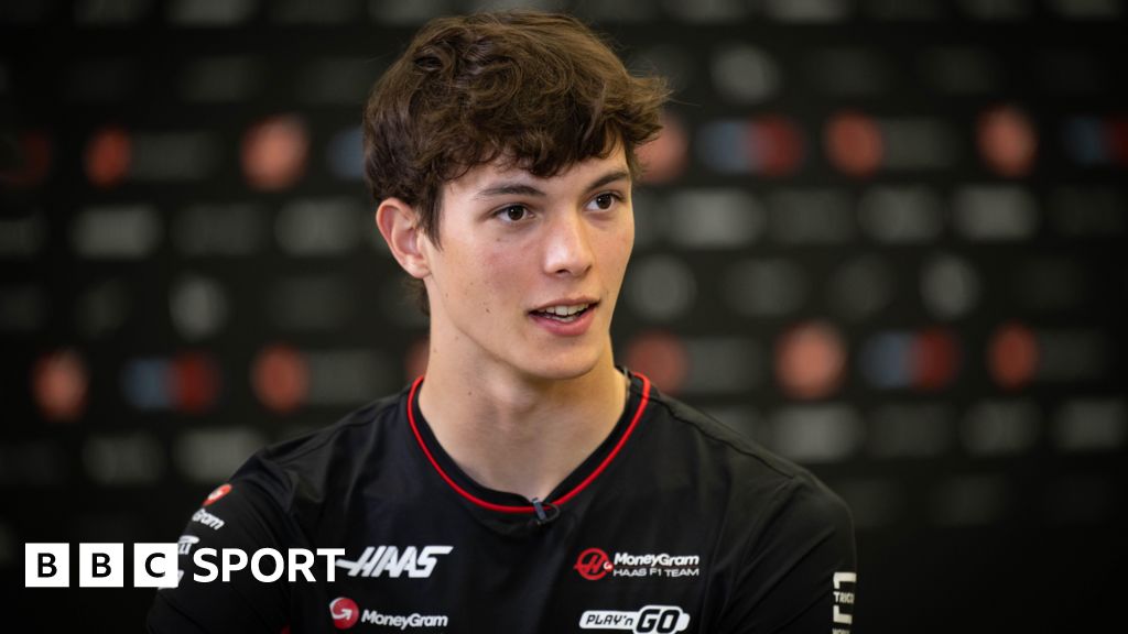 Oliver Bearman: F1 team Haas sign British teenager for 2025 and beyond