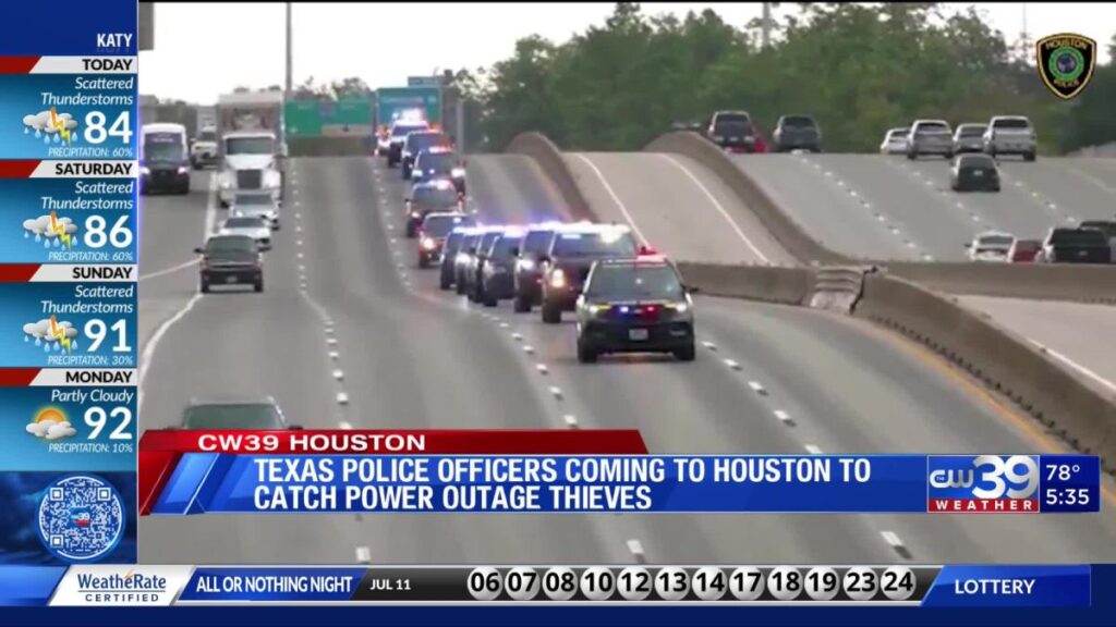 Over 100 officers from outside law enforcement agencies arrive in Houston | CW39 Houston